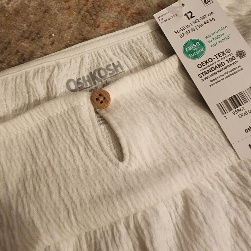 OshKosh B'gosh Flutter Sleeve Boho Blouse  - NWT